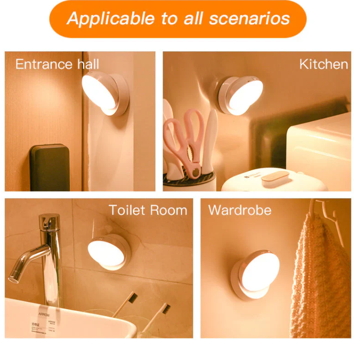 Un Éclairage de Nuit Intelligent à Capteur de Mouvement - Économies D' Énergie et Automatique