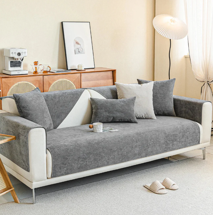 Housses de Bancs Élégantes et Écologiques , Résistantes Aux Rayures