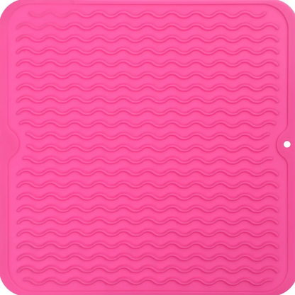 Tapis D' Égouttage en Silicone Durable - Universel et Résistant à la Chaleur