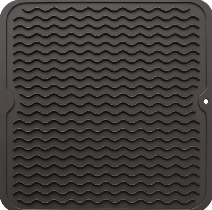 Tapis D' Égouttage en Silicone Durable - Universel et Résistant à la Chaleur