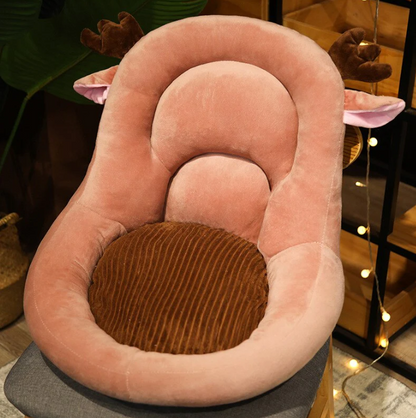 Coussin de Siège Orthopédique pour Soulager les Douleurs Sciatiques