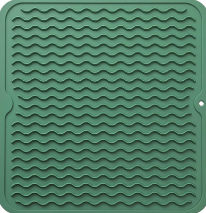 Tapis D' Égouttage en Silicone Durable - Universel et Résistant à la Chaleur