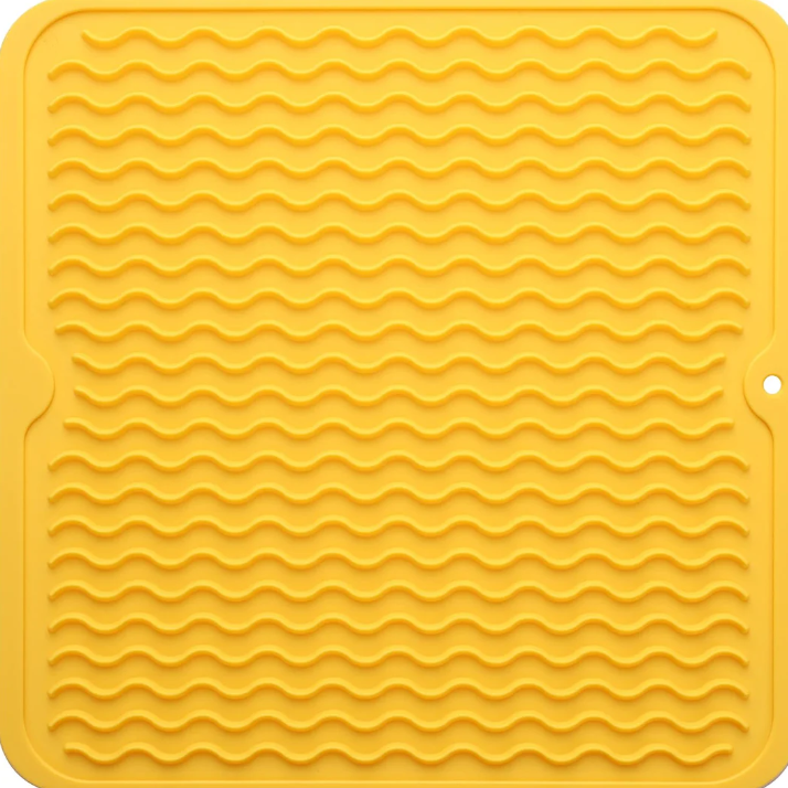 Tapis D' Égouttage en Silicone Durable - Universel et Résistant à la Chaleur