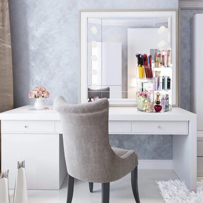 Organisateur de Rangement de Maquillage Rotatif à 360