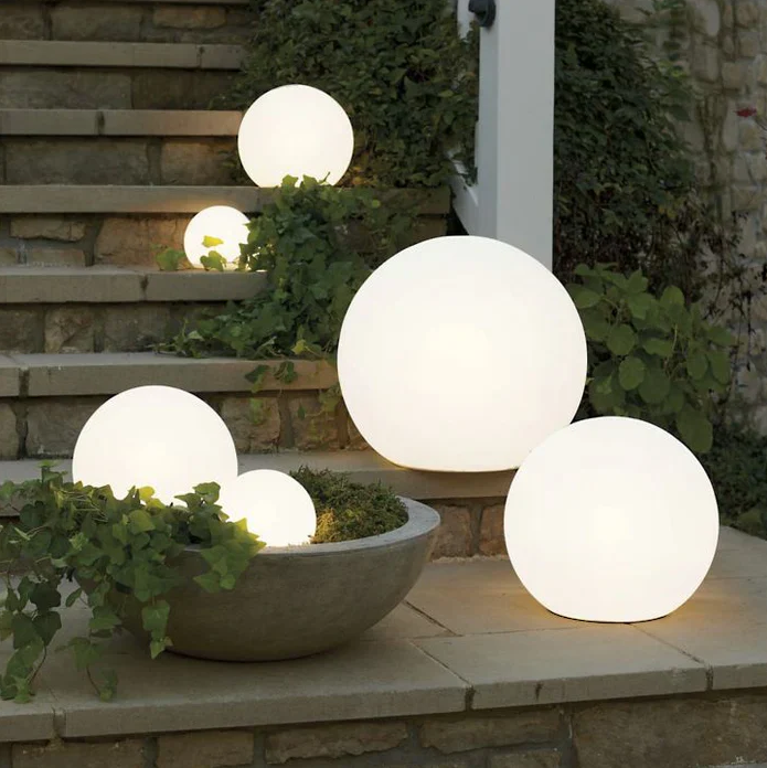 Lampe de Jardin Ronde