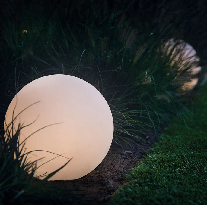 Lampe de Jardin Ronde