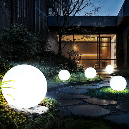 Lampe de Jardin Ronde