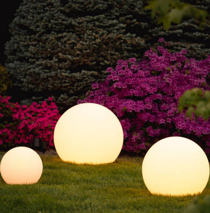 Lampe de Jardin Ronde