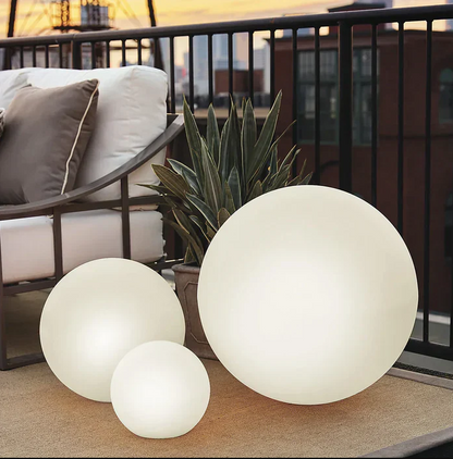 Lampe de Jardin Ronde