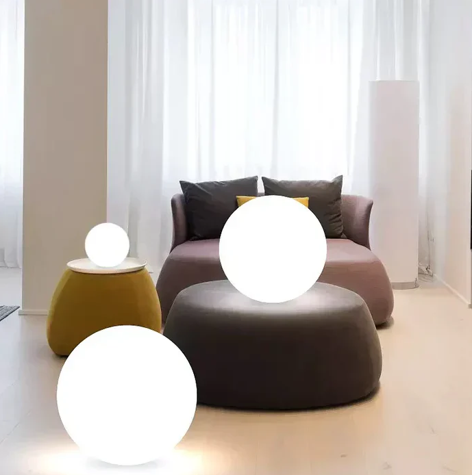 Lampe de Jardin Ronde