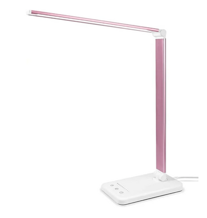 Lampe de Bureau Led Ajustable Contemporaine avec Fonction de Charge