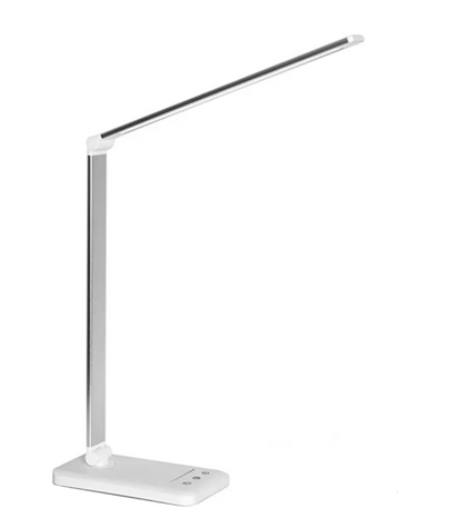 Lampe de Bureau Led Ajustable Contemporaine avec Fonction de Charge