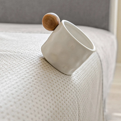 Housses de Bancs Élégantes et Écologiques , Résistantes Aux Rayures