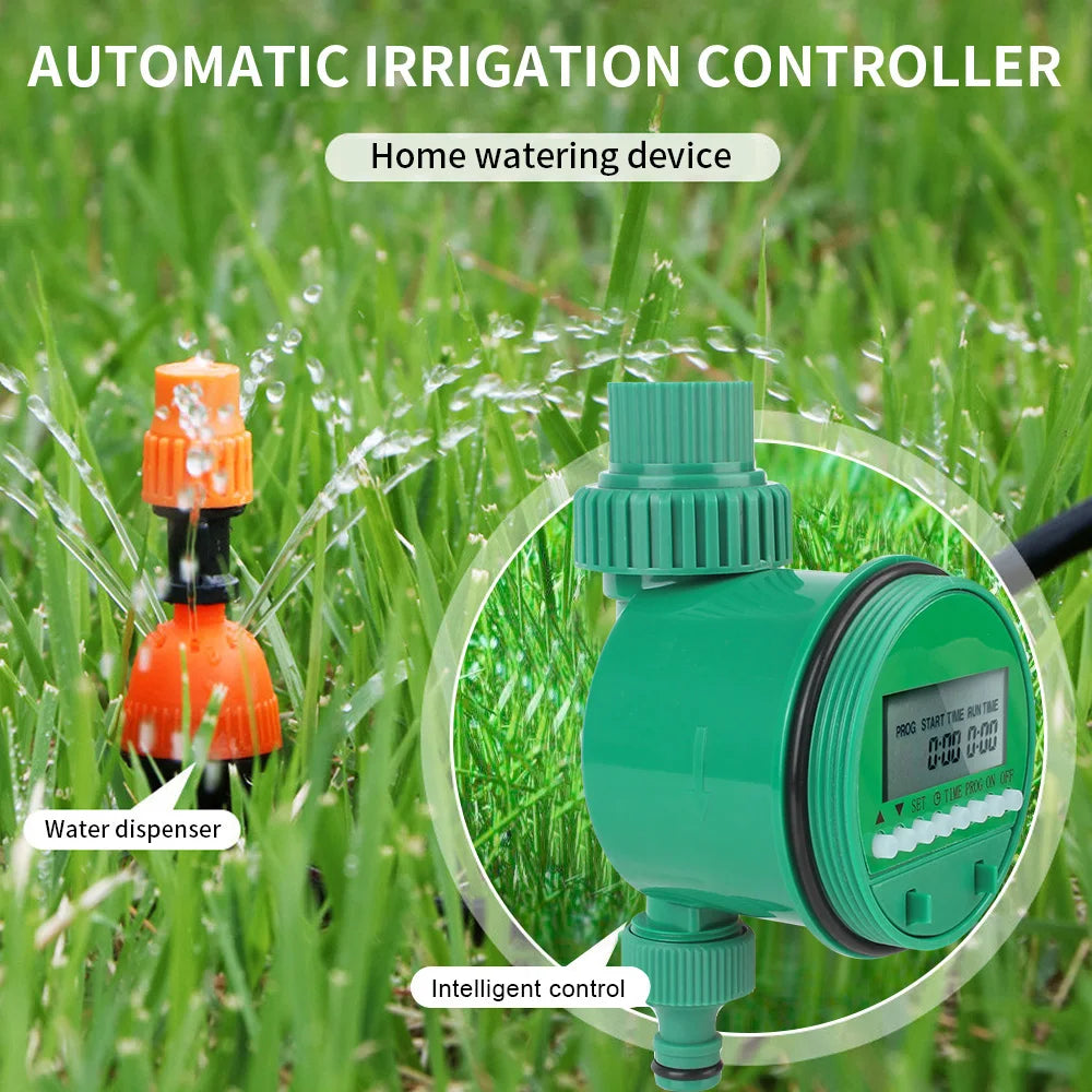 Contrôleur D' Arrosage Automatique - Programmateur D' Eau de Jardin Intelligent pour la Maison