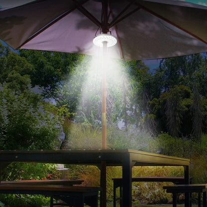 Lampe de Camping Solaire à LED - Éclairage de Tente Portable et Suspendu pour les Activités de Plein Air