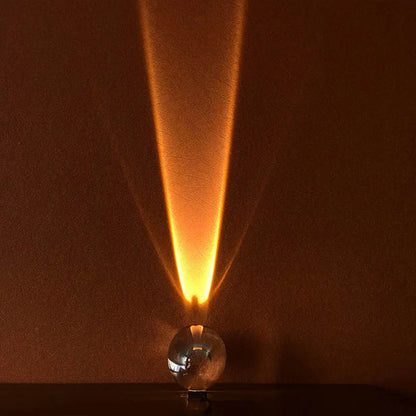 Fascinante Veilleuse en Cristal pour les Yeux