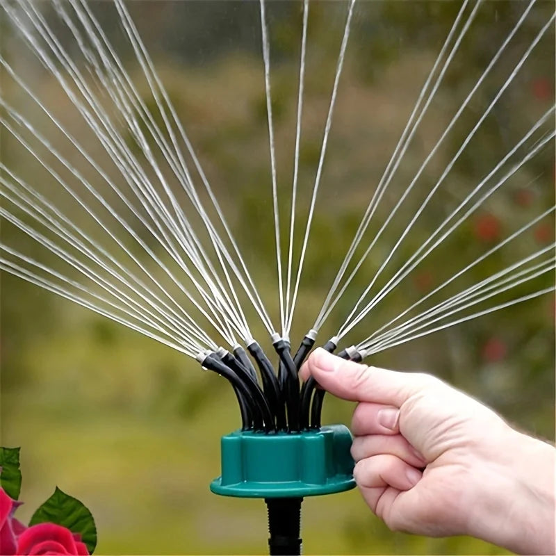 Système D' Arrosage de Jardin 12 en 1 - Arroseur Réglable avec Arrosage à 360 Degrés