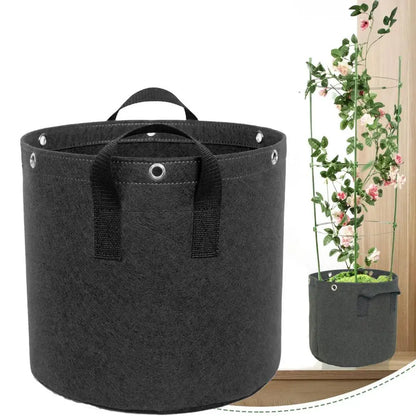Sac À Plantes En Feutre Avec Poignées - Respirant Et Durable Pour Les Plantes De Jardin Et Les Fleurs