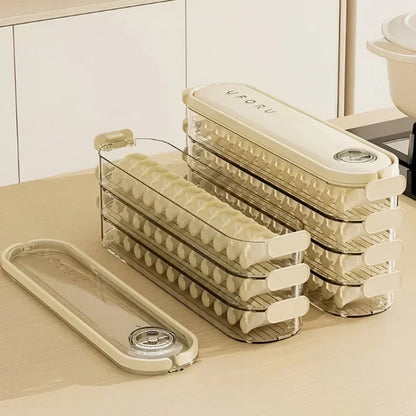 Récipients Empilables avec Valve de Maintien de la Fraîcheur - Solutions de Conservation pour Aliments dans le Réfrigérateur - Lot de 4
