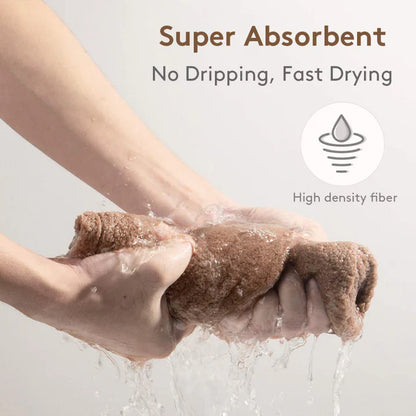 Set de Serviettes de Toilette en Microfibres | Pack de 3 pour un Séchage Rapide