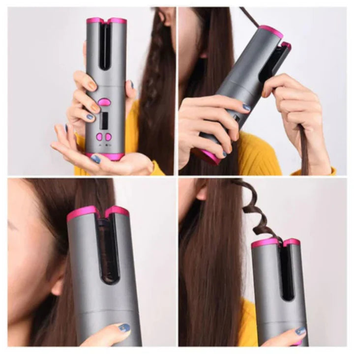 Perfectcurl Coiffeur Automatique | Sans Fil et Rechargeable pour des Boucles Parfaites