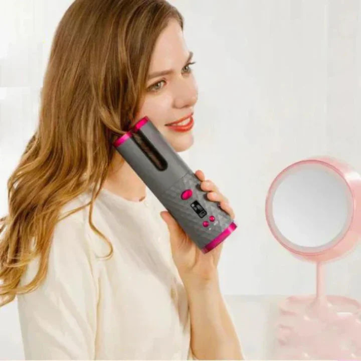 Perfectcurl Coiffeur Automatique | Sans Fil et Rechargeable pour des Boucles Parfaites