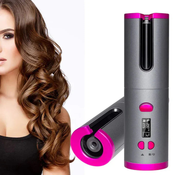 Perfectcurl Coiffeur Automatique | Sans Fil et Rechargeable pour des Boucles Parfaites