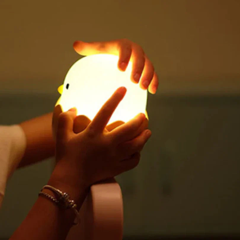 Lampe de Nuit Kuiken pour Enfants - Douce Lampe Led au Design D' Œufs pour la Chambre D' Enfant