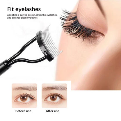 Peigne à Cils de Précision & Séparateur pour des Cils Impeccables