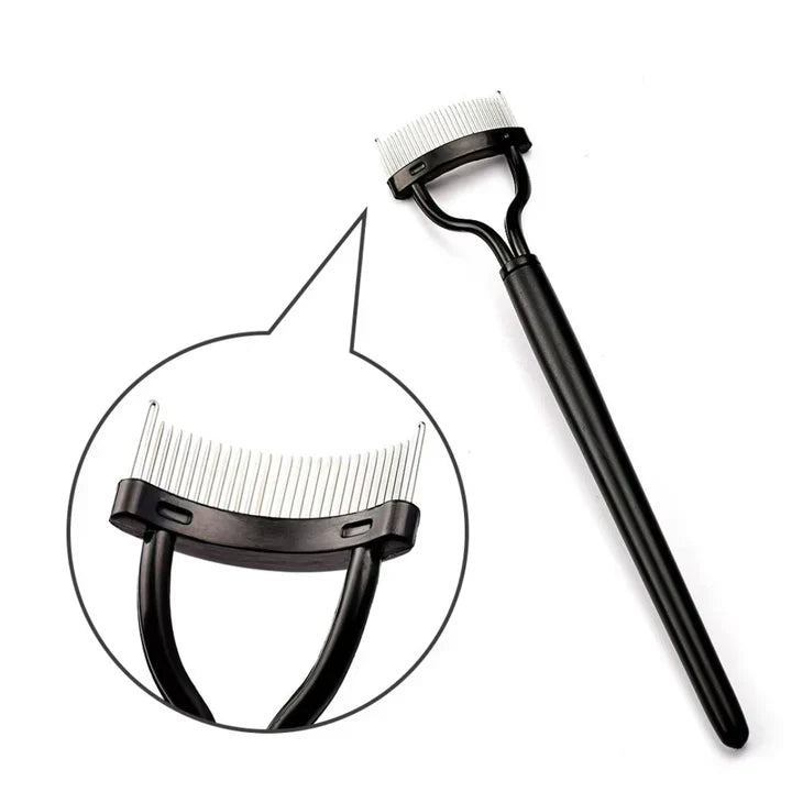 Peigne à Cils de Précision & Séparateur pour des Cils Impeccables