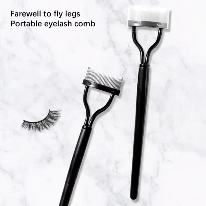 Peigne à Cils de Précision & Séparateur pour des Cils Impeccables
