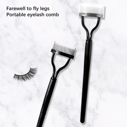 Peigne à Cils de Précision & Séparateur pour des Cils Impeccables