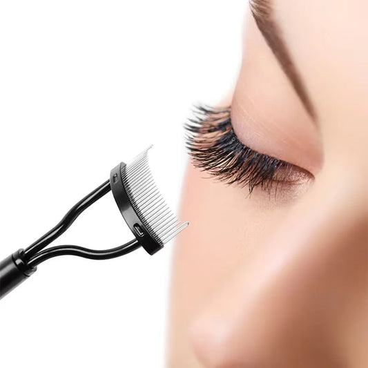Peigne à Cils de Précision & Séparateur pour des Cils Impeccables