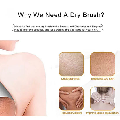 Brosse pour le Corps Durable | pour une Exfoliation Douce et un Soin de la Peau