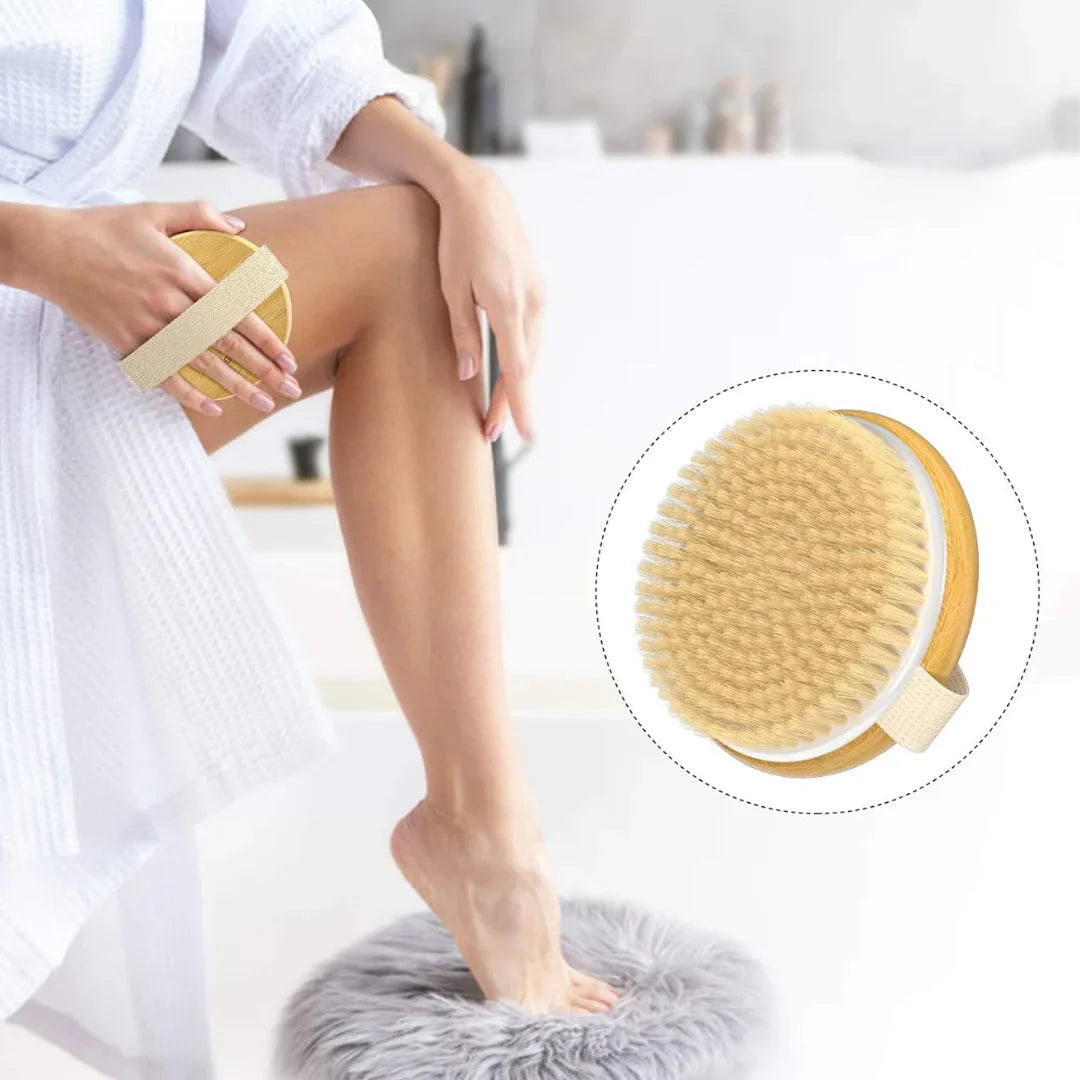 Brosse pour le Corps Durable | pour une Exfoliation Douce et un Soin de la Peau