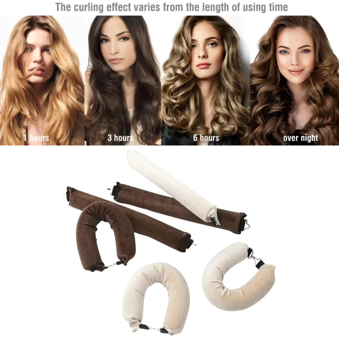 Kit de Bigoudis Doux Sans Chaleur