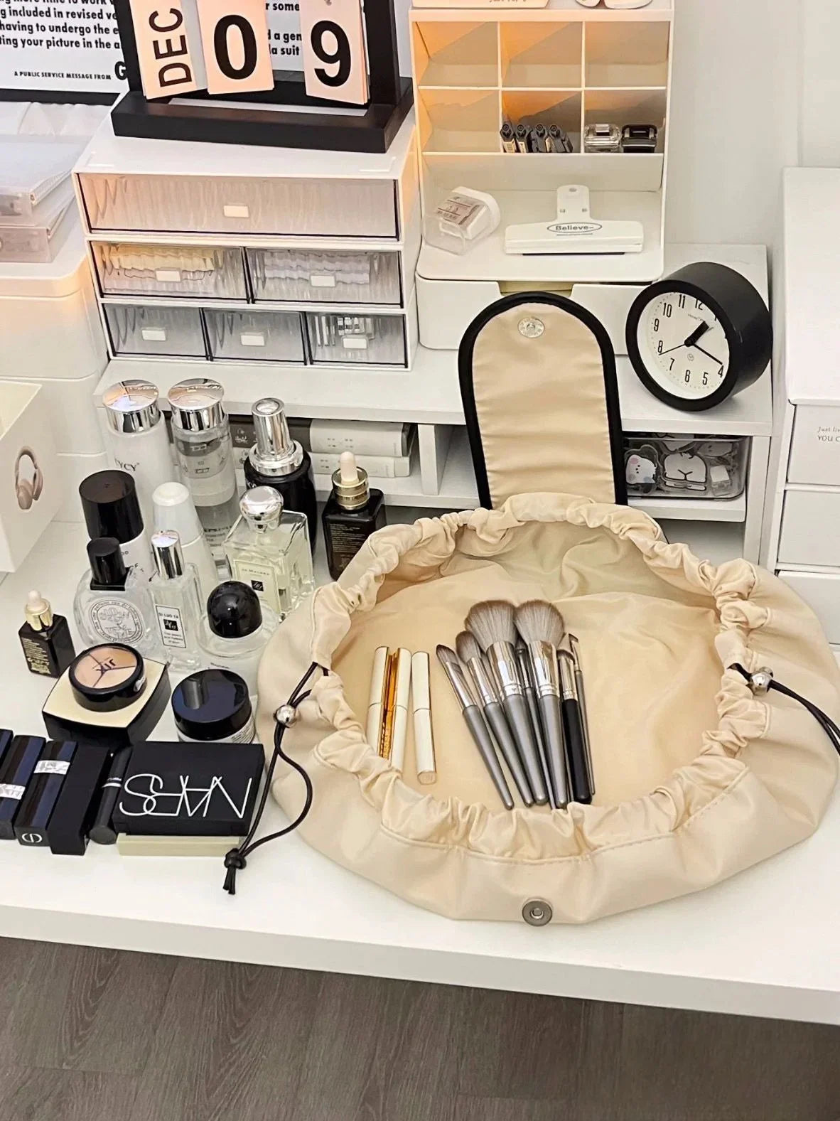 Sac Cosmétique Étanche avec Beaucoup D' Espace de Rangement