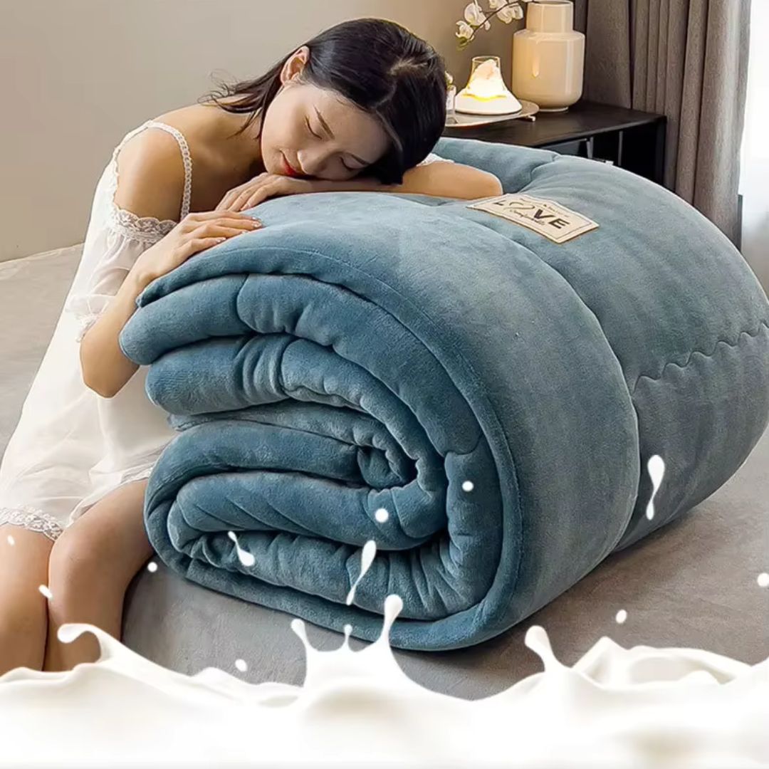 Couverture D' Hiver Premium avec Double Couche de Flanelle Polaire