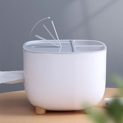 Boîte à Mouchoirs et Organiseur 4en1