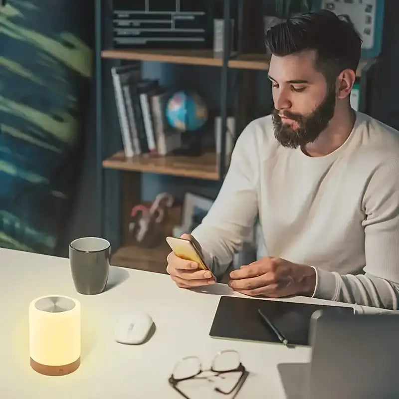 Lumière de Nuit Led à Intensité Variable , Design Moderne et Changement de Couleur