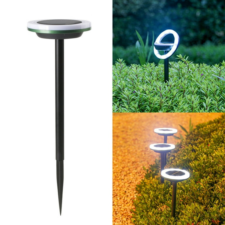 Lampes Solaires de Jardin avec Changement de Couleur - Spots de Sol à Led pour L' Extérieur et le Jardin