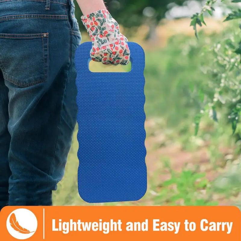 Collier de Jardinage pour les Genoux - Tapis de Siège Confortable et Antidérapant pour le Jardinage et le Contact avec le Sol