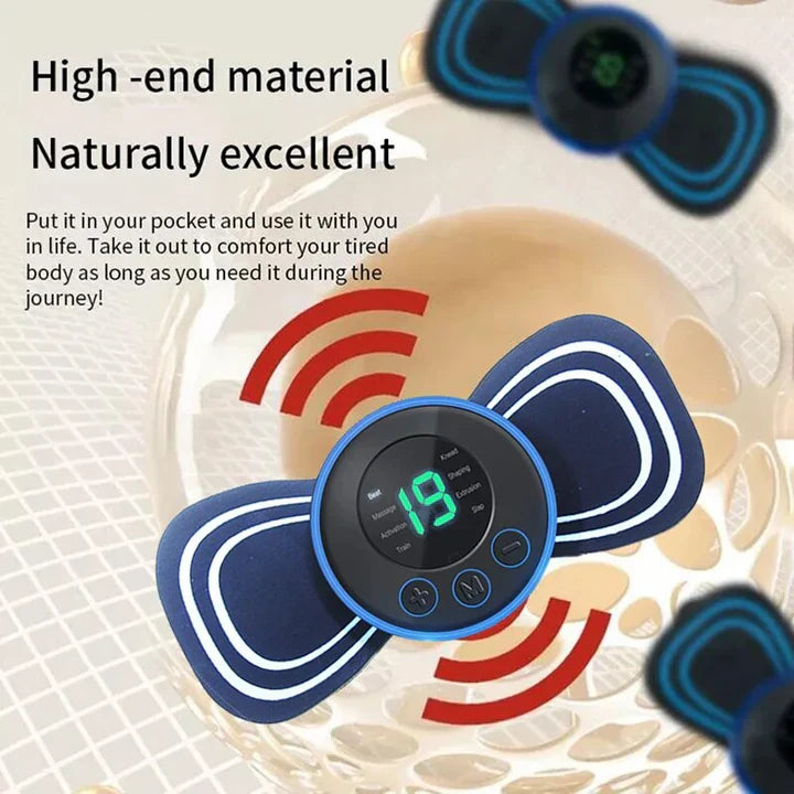 Masseur de Nuque Électrique Portable | avec Pad & Télécommande pour une Détente Ciblée
