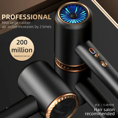 Sèche - Cheveux Haute Performance 2400w avec Fonction Air Froid et Air Chaud - Technologie Ionique