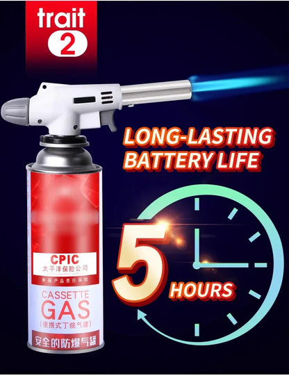 Brûleur à Gaz Butane Portable - Parfait pour le Bbq , le Camping et la Cuisine