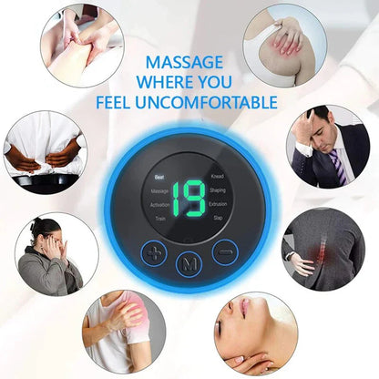 Masseur de Nuque Électrique Portable | avec Pad & Télécommande pour une Détente Ciblée