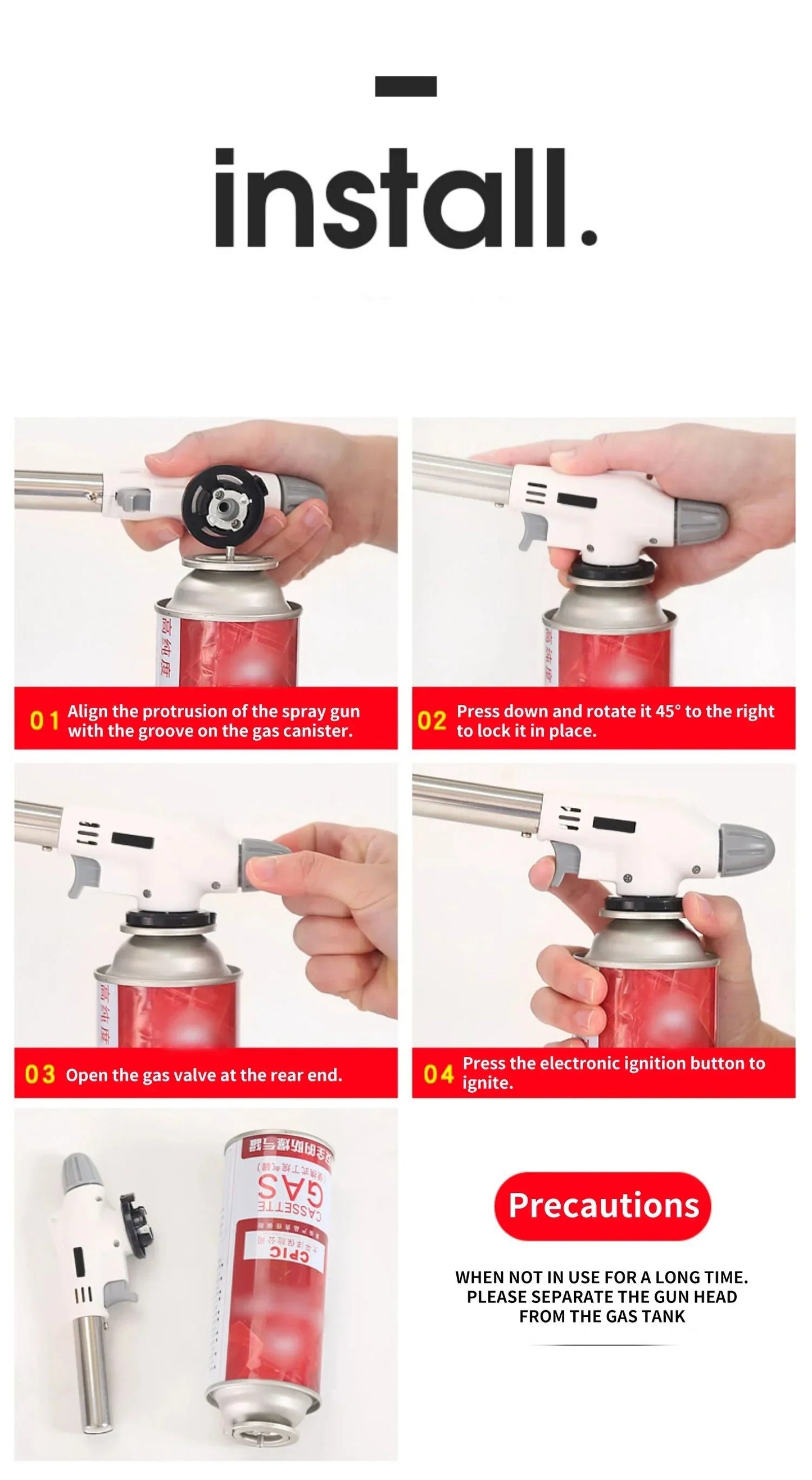 Brûleur à Gaz Butane Portable - Parfait pour le Bbq , le Camping et la Cuisine
