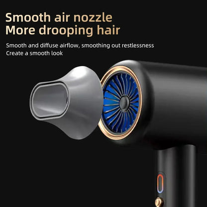 Sèche - Cheveux Haute Performance 2400w avec Fonction Air Froid et Air Chaud - Technologie Ionique