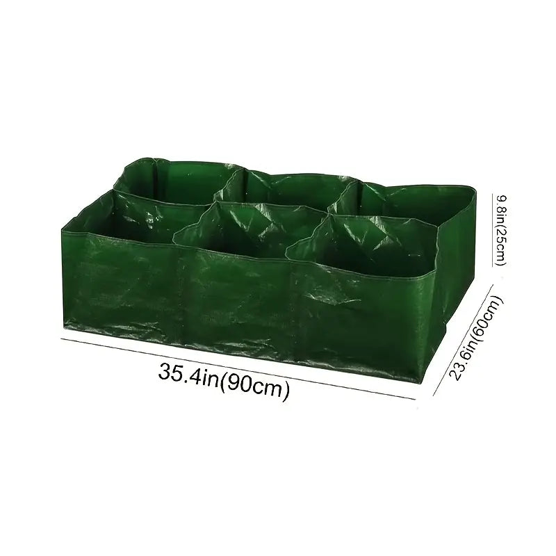 Sac À Plantes À Compartiments Multiples - Rangement Robuste Pour Le Jardin Pour Les Plantes Et Les Herbes Aromatiques