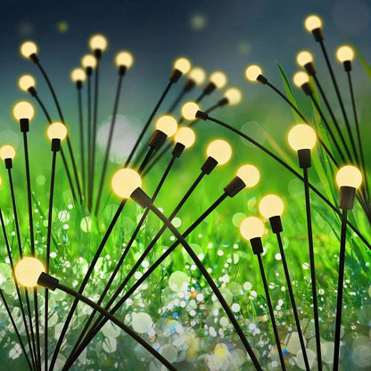 Lumière de Jardin Solaire Led avec Boules Lumineuses Flexibles - Lumière Décorative Étanche pour Parterres et Allées